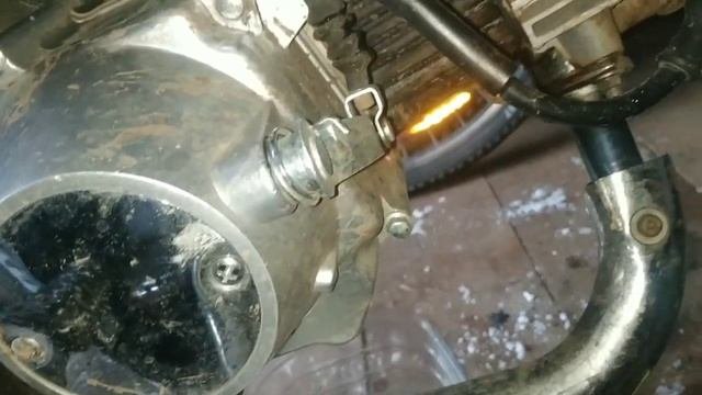 Замена масла на мопеде Alpha!#moto#alpha#заменамасла
