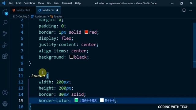Amazing Preloader Using Only Css | How to Create Preloader in CSS | #preloader #csstutorial