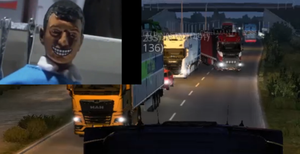IDIOTS на дорогах | ETS2 Multiplayer