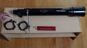A telescope I don't recommend but you will buy it anyway - The Orion Observer 70mm Alt Az Refractor