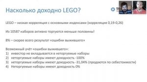 Наборы LEGO как альтернативный класс активов