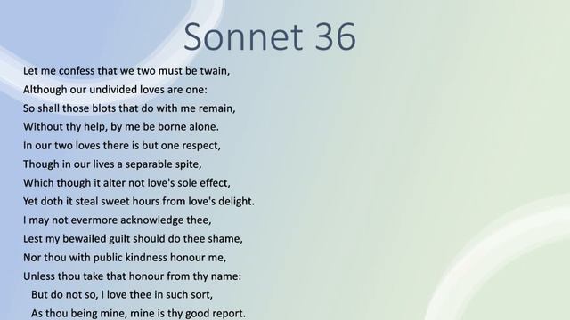 Sonnet 36 смотреть онлайн