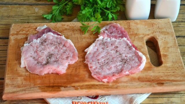 Отбивные из свинины классические