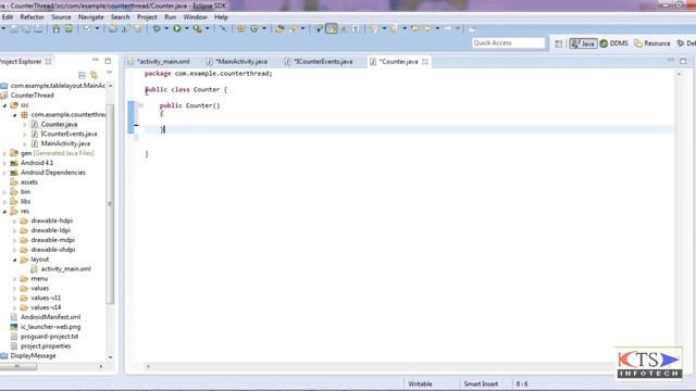 MultiThreading using Android SDK and Java| Android Programming|android development tutorial