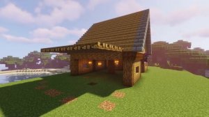 Minecraft: Как Построить простой Амбар в Майнкрафт | Туториал