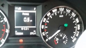 Шкода Октавия А7 1.2TSI 2014г. После полнго алгоритма
