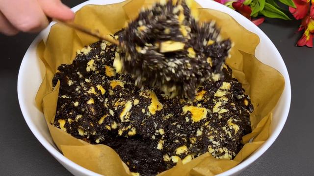 Questa torta è così deliziosa che la preparo ogni fine settimana! Niente forno, niente uova смотреть онлайн