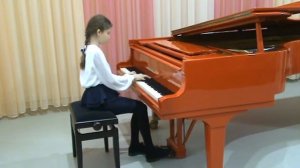 Тройнина Диана, 10 лет Э. Вилла-Лобос "Пусть мама баюкает"