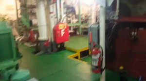 Работа моряков:Обзор машинного отделения грузового судна"General Cargo"