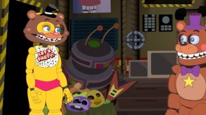 Mongo e Drongo bebês em Five Nights at Freddy's Ultimate Custom Night - FNAF UCN em Desenho animado