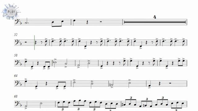 THE QUEEN OF THE NIGHT 👑 for EUPHONIUM! W. A. Mozart (without metronome & other instruments 👇) смотреть онлайн