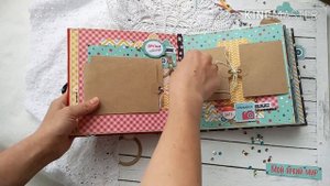 Обзор скрапальбома "Мой яркий день" | ScrapGorod | Скрапбукинг