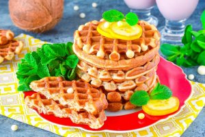 КАК ПРИГОТОВИТЬ ПОСТНЫЕ ВАФЛИ В ВАФЕЛЬНИЦЕ