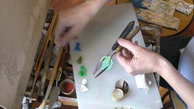 Мастер-класс "Основы работы с масляными красками"