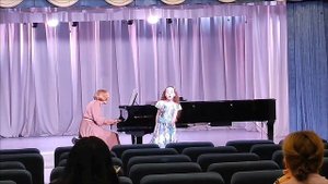 Приступа Лада. 8 лет. Муз. Т.Островской, сл. В.Орлова "Цапли и капли".
