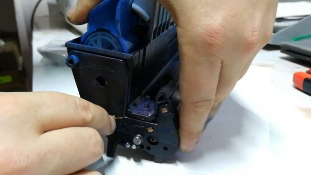 Сброс счетчика фотобарабана ОКИ С710 (Drum Unit reset OKI C710) 2