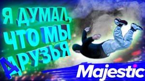 GTA 5 MAJESTIC RP. Когда друг оказался с очень _веселыми_ приколами. Подборка смешных моментов