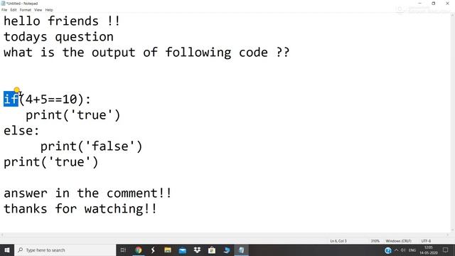 answer this question | python tutorial | anaconda python