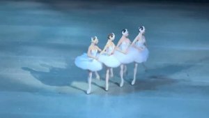 Dance of little swans from “Swan lake” Mariinsky Theatre Russia