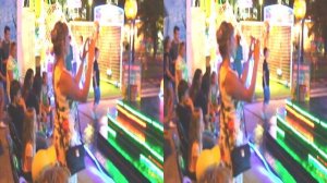 3D видео для очков LG Cinema 3D: ТАНЦЫ в формате 3D в DANCE KARAOKE в Анапе. Август 2016 г.
