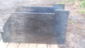 Шахтный котёл 17 кВт длительного горения с косым бункером, Начало.