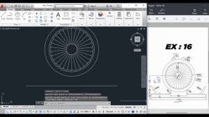 AutocAD 2D Practice Drawing/Exercise-16/Advance Tutorial