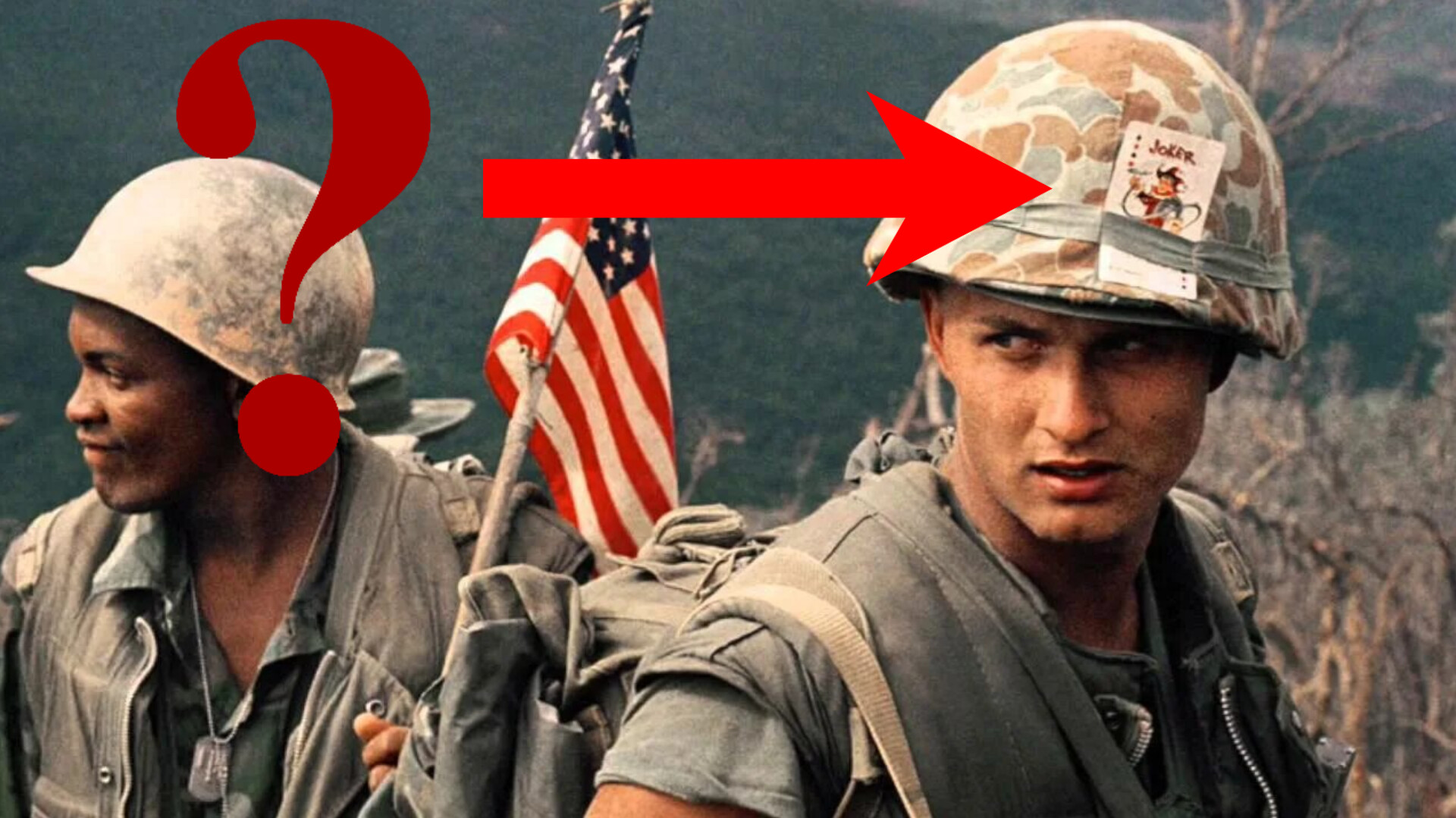 Почему Американцы во Вьетнаме носили на касках игральные карты? смотреть онлайн