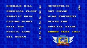 Sonic the Hedgehog 2 (16-Bit) ? Cheats: Super Sonic, "Super Tails", Debug uvm.