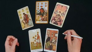 6 пентаклей: значение прямой и перевернутой карты