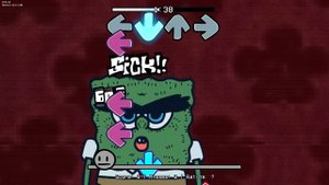 FNF Spongeasm (phantasm but spongebob sings it)