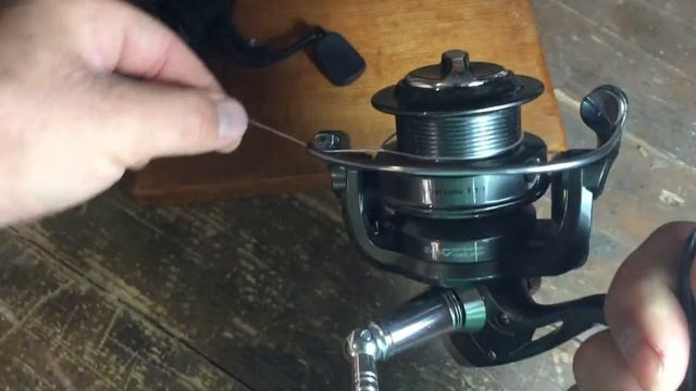 Намотка лески на катушку(одеваем леску на катушку для намотки) смотреть онлайн