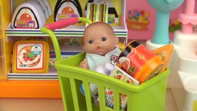 Детская Кукла и Детские Игрушки Продовольственный Магазинчик Мороженое смотреть онлайн