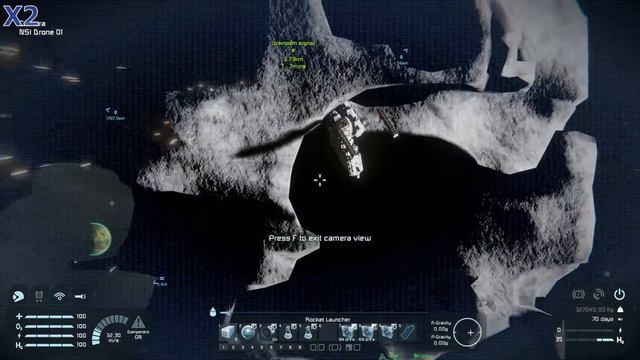 Space Engineers, PVE players on PVP area смотреть онлайн