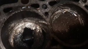 Ларгус . Двигатель K4M. Некачественный ремонт головки двигателя .