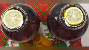 Компот из ежевики с лимоном на зиму.Вкусный и простой рецепт ягодного напитка!