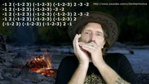 Как играть кантри на губной гармошке - 3, тональность С(До), с табами для обучения