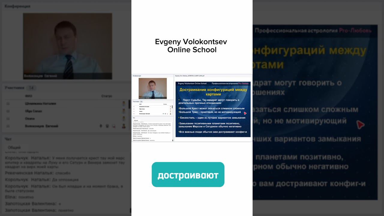 Секретный ключ в оценке синастрии #астрология #синастрия #совместимость #ЕвгенийВолоконцев смотреть онлайн