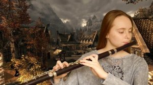 Skyrim - Streets of Whiterun (Flute Cover)