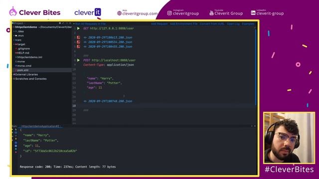 #IntelliJ008: HTTP Client en IntelliJ IDEA #CleverBites смотреть онлайн