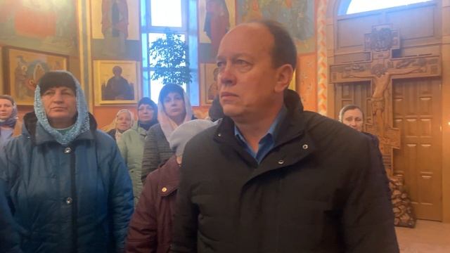 Престольный праздник храма в честь иконы Божьей Матери «Всех Скорбящих Радость» 6.11.2023 Шебекин смотреть онлайн