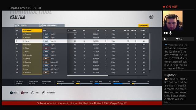 EA NHL 18 Expansion Draft Franchise Ep 1 смотреть онлайн
