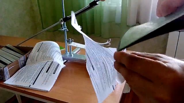 Проверка заточки топора на точилке для топоров смотреть онлайн