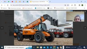 AgriMaster TLH735 3500кг 6,8м погрузчик телескопический с гидравл быстросъёмом и вилами паллетными