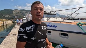 МОРСКАЯ РЫБАЛКА Ходим под парусами #море #пляж #анапа