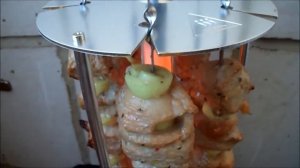 Тест электрошашлычницы Охота 3