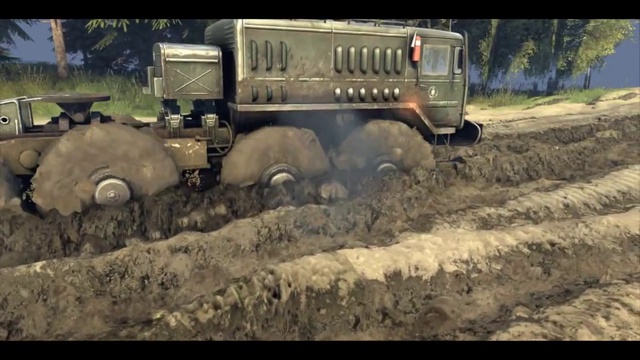 Spin Tires симулятор бездорожья. Официальный трейлер.