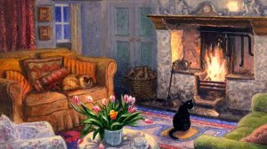 Дом счастья. Художник Стивен Дарбишир.