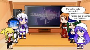 Re:Zero React To Subaru As Sung Jin Woo || Rap do AniRap