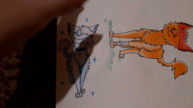 Обзор скетчбука: коты-воители #2 смотреть онлайн