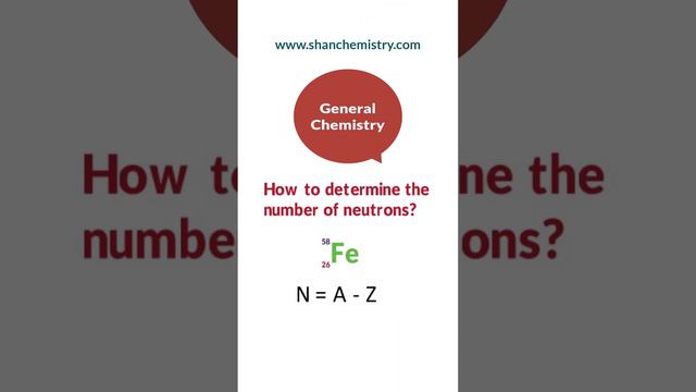 How to find number of neutrons in an element